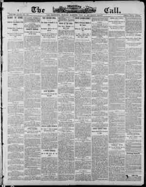 The Morning Call (San Francisco) Newspaper 12 Mayıs 1890 kapağı