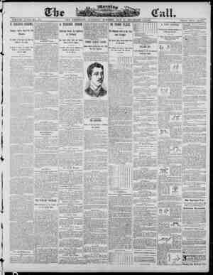 The Morning Call (San Francisco) Newspaper 24 Mayıs 1890 kapağı