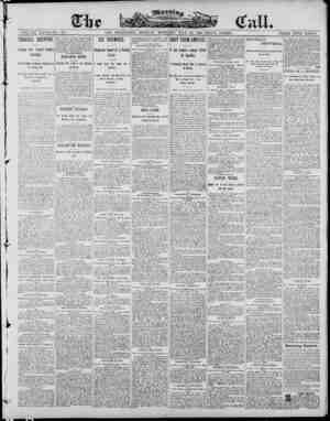 The Morning Call (San Francisco) Newspaper 26 Mayıs 1890 kapağı