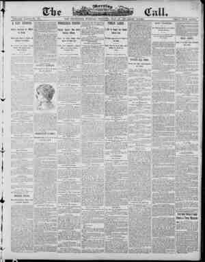 The Morning Call (San Francisco) Newspaper 27 Mayıs 1890 kapağı