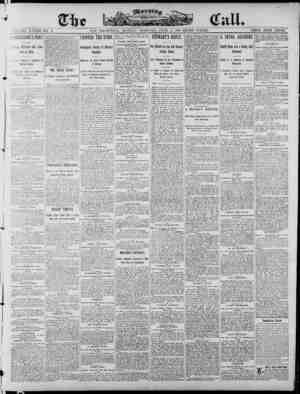 The Morning Call (San Francisco) Newspaper 2 Haziran 1890 kapağı