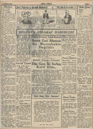    A S Anketimiz Gazi Hz. ni Görseydiniz Ne Söylerdiniz? Baş tarafı Tinel sayfada B — Halk fırkasının “içinde larının lüzumsuz