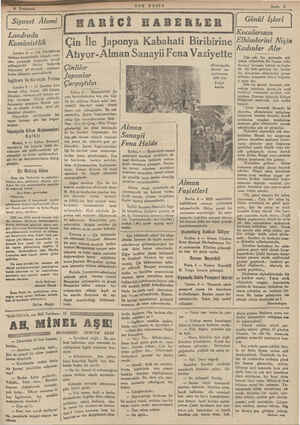    Londrada Komünistlik Londra $ — 115 Darülfünun talebesi, komünistlik lehinde enik rika çevirmek töhmetile tevkif...
