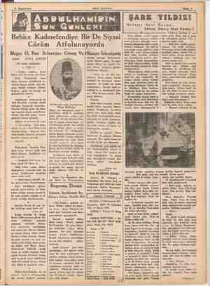    a —ş—..—i mı 2 Kânunuevvel SON POSTA , Sayfa 9 YON Seon GenLEri” Behice Kadınefendiye Bir De Siyasi Cürüm Atfolunuyordu...