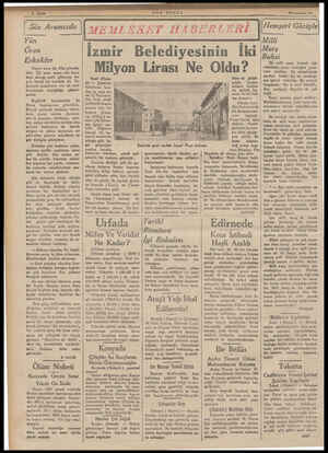  ün Ören Erkekler Geçen sene bir filim görmüş- tüm. Elli sene sonra aile baya- tınım alacağı şekli gösteren ba- yali, küçük