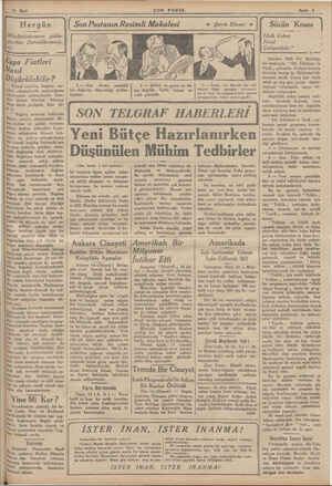  15 Mart | Hergün . ——— Mündericatımızın çoklu- |Sundan Dercedilememiş- |tir. _'mı,_——_.—___._..-.—.— , sya Fiatleri Vasıl...