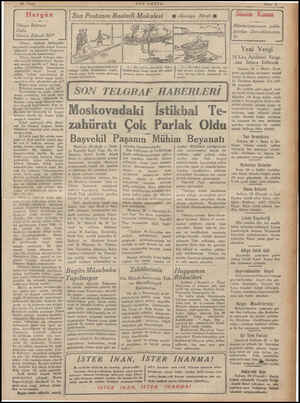  Dünya Buhranı Daha Devam Edecek Mi? Dünya — hâdisatı hakkındaki beynelmilel neşriyatile maruf İtalyan müverrih ve muharriri