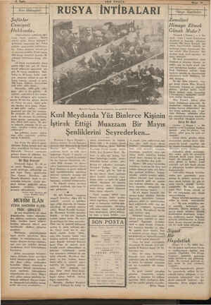    Şoförler Cemiyeti Hakkında.. Günlerdenberi şoförlerin ağır- larını açmıyor. — Bunun sebebi biliyor musumuz ? Şoförlerin...