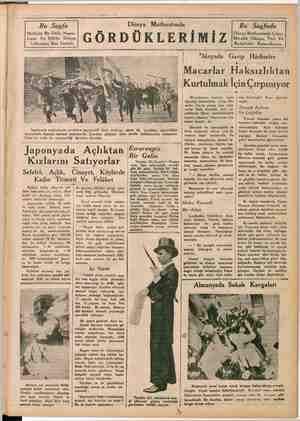    - vaahnesi “halini almıştır. Bu Sayfa Haftada Bir Defa Neşro- lunur Ve Bütün Dünya Tatbuatını Size Getirir. Dünya...