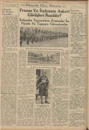       p SO N POSTA Olup Bite; e ünyada nler — Eş | > 2. deki oA| Fransa Ve İtalyanın Askeri £v5 Sıtmalı Köy Kaçırdılar G0 “e I