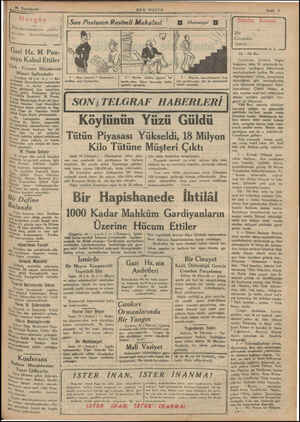  _Hergün '?I'—'“derim!ımı:ııı çoklu- #tndan dercedilememiş- tr. ğ Z| Gazi Hz. M. Pon- Soyu Kabul Ettiler Türk . Frans:ı...