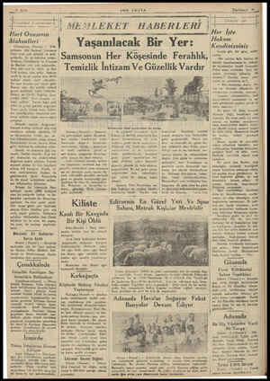  Hart Ovasının Mahsulleri Gümüşbane; (Husasij — yetimize tâbi Bayburt Hart ovası pek mümbit ve mah- suldardır. En iyi bububat