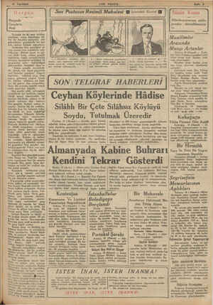    Hergün Rusyndav*— vi Gençlerin Rolü * Rusyada bir iki sene tetkikat yaptıktan sonra Amerikaya dö- nen bir Amerika...