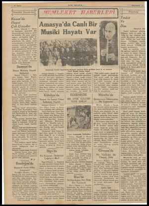  SON OPSTA Memleket Manzaralari Kozan'da Hayat Çok Ucuzdur Kozan, (Hususi) — — Adana ile kasabamız — arasındaki — (90)...