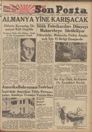  at ĞALKIN GÖZO HALKIN KULAĞI MALKIN- DİLİ Sm — Mr a Hitlerin Kazandığı Sön Posta Yar işleri telefonu İstanbul w 20203 Ek-...