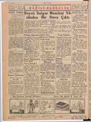    2 Seyfa Halkın Sesi Komünistler Hak- ler hakkındaki tahkikata vam ediliyor. Bu bususta hal- kımız diyorki: Salt Pe Göre...