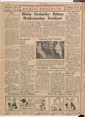  i 2 Sayfa — SON POSTA Hazirau 30 Halkın Sesi i £, pm aratın men'i tekit w ik Bu hususta halkımız Naci ir — (Fatih Kıztaşı 28)