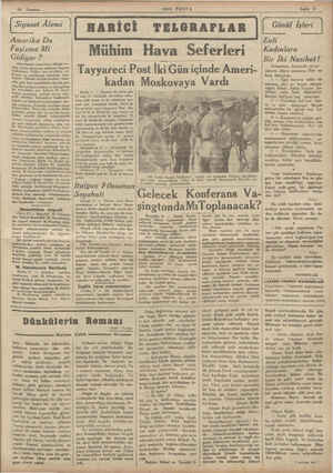    Amerika Da Faşizme Mi Gidiyor ? Amerikanın yapmakta olduğu tec- rTübe bütün dünyanın alâkasını üzerine toplamıştır. Gözler