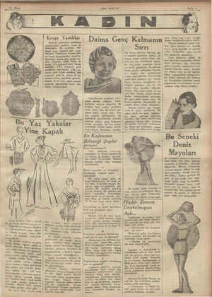    Paris, 2 mayıs 1934 — (Deyli Meylin Paris muhabiri yazıyor. ) Paris tuvalet salonları ilkbahar ve yazm modalarını teşhir