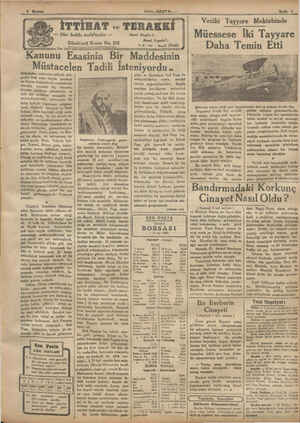     Dördüncü Kısım No. 101 Ziya Şakır azı Kanunu Esasinin Nasıl Doğdu ?.. Nasıl Yaşadı ?.. 3-6-94 Nasıl Öldâ?. Bir Maddesinin