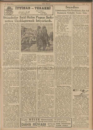    Ziya Şakir 8 inci kısım Her hakkı mahfuzdur. İTTİBAD ve TERAKKİ Nasıl Doğdu?.. No. 138 14 « 12 884 SON POSTA Nasıl...