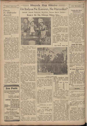    Ölen I_er Ve Öldürenler Arasında Fransada neşredilen bLir İsta- Yot kazaları| tistize göre 1933 yılı Temmuzunun birinel...