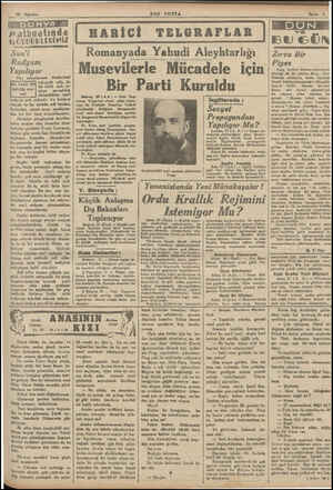  Yapılıyor Fen adamlarının ötedenberi - tahayyül edip de Bu keşij, bi bir türlü elde et- inkılâp ola- miye — muvaffak cak...