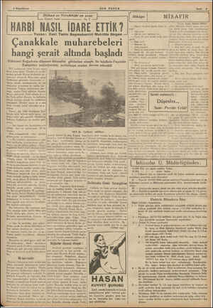  İttihad ve Terakkide on sene Üçüncü kısım No. 1 B j Yazan; İsmet Hulüsi İMSET | — Bayan bu güzel çocuk resmi ki - dunm....