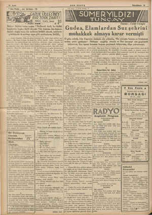    Tp T ÇTT L PY P e N S CA Hü . 14 Sayfa SON POSTA 'lîon Posta ,, nın tefrikası : 70 ARLIK ULKESİNDE Y BiR TORK ZARiTi « Son
