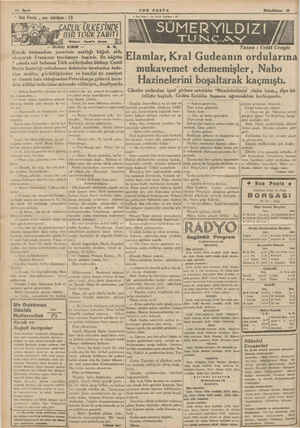    5) l4 Sayfa “ Son Posla ,, nn Mnkısı 713 A, R, —AIKINCI KISIM — Kazak- kumandanı yaverinin uzattığı kâğıdı ıldı, okuyarak