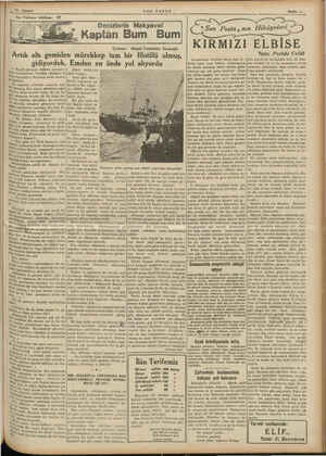    23 Ağustos Son Postanın tefrikası: SON POSTA Denizlerin Makyaveli Kaptan Bum Bum Artık altı gemiden mürekkep Çeviren : tam