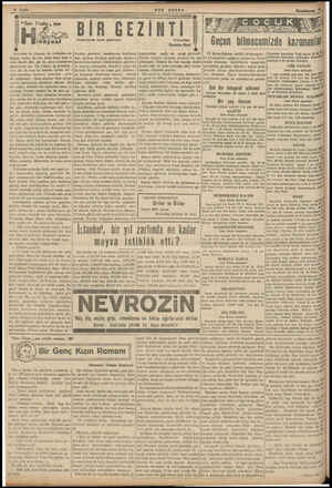  ĞOK ıosi'ı BİR GEZİNTİ (Hokkabazım dostu anlatıyor) - âyesi Sizlerden iyi olmasın, bir hokkabaz ah-|kındım, gövdemi,...