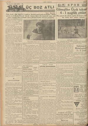  14 Sayfa Son Posta'nın tarihi tefrikası: 34 SON POSTA Ziya Şakir Yazan: Falcı kadın elini tepsideki kumların üzerinde...