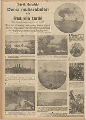   B BSayfa ” BÖN POSTA Büyük Harbdeki Deniz muharebeleri nin Resimle tarihi (“Son Posta,, nın deniz mütehassısı larafından
