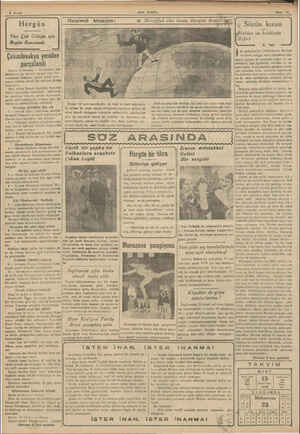  2? Sayfa Yazı Çok Olduğu için Çekoslovakya yeniden parçalandı Londra 14 (Hususi) — Dündenberi baş- dönklürücü bir süratle...