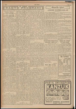  Türkiye radyo difüzyon postaları Ankara radyosu DALGA UZUNLUĞU. 1619 m. 183 Kez 190 Kw. TAR. 1914 m. 15198 Kas, 39 Kw. TAP.