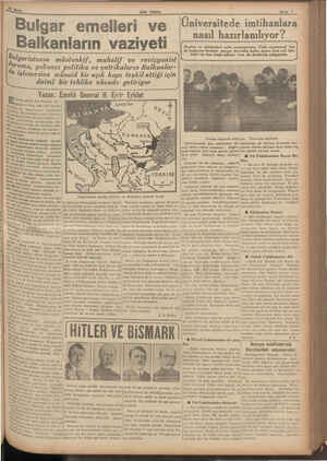    © Mayıs İmei SON POSTA i Sayfa 7 Bulgar emelleri ve Balkanların vaziyeti seve su sansa sanmam enmsennn ves vana emsan...