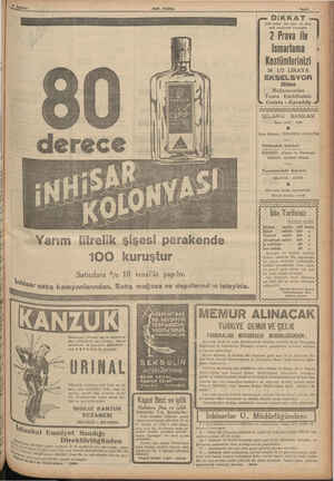  O e mey mv mma A TE a ER, Eer kar KAN A Pe GN Yarım litrelik şişesi perakende hani, 28/5/909 tarihi A, kı Seming İstanbul...