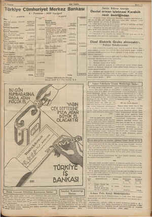  in a Temmuz Sayfa is Türkiye Cü mhuriyet Merkez Bankası 8 - Temmuz - 1939 Vaziyeli Satılık Köknar tomruğu Devlet orman...