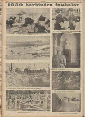    12 Sayfa SON POSTA Eylül 24 A... i9 39 harbinden intıbalar Alman kumbaracıları bir hücum esnasında Brom bergde bir temerküz