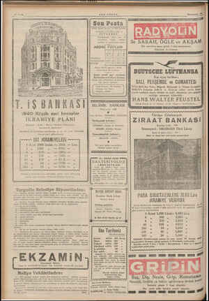    Halk ga ç ame sokak, 25 İSTANBUL Gazetemizde çikan yazı Di Sİ ile SABAH, ÖĞLE ve AKSANI Her yemekten sonra günde 3 defa...