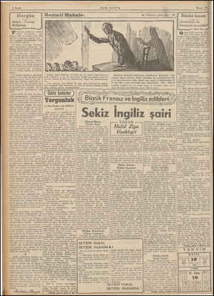  Hergün Alman - Fransız Anlaşması Muhittin Birgen ransanın silâhlarını teslim ettiği (Otarihtenberi (o bir seneye yakın bir