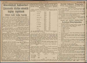  Memleket Çukurovada kö haberleri ylüye ekmeklik buğday dağıtılacak Askere kışlık hediye hazırlığı Çifçi mümessilleri wlâyete