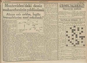  $ Montevi LA e, : Harırlardadır ki geçen harbde İzgi, lerle Almanlar aramda bikaç Gefa iki |, suharebesi olmuş ve bunlardan