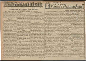  “YAPALI EİDER Yazan: Francis de Croisset: Soyguna uğramış bir belde Yeşim taşmdan mamul ese. Jern satıldığını, hâlâ da...