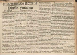    HiKAYEK Nİ Gi Gi Deniz yosunu Türkçeye çeviren: Halid Fahri Ozansoy Yazın: Ernest Laut — Sahi mi efendimiz, Bain ÜzsuiR, ve