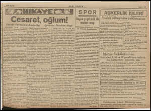  SON POSTA > Cesaret, oğlum! Yazan: Frederick K arinthy Gazetelerde | büyük en son keşlini okuy dan neredeyse küçül İ cak gibi