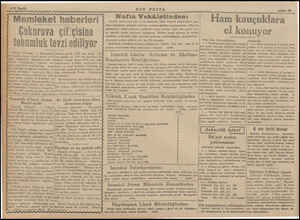  “/ Memleket haberleri ? Çukurova çif.çisine ? tohumluk tevzi ediliyor (| Adana (Hüsasi) — Bölgemizde'olmak şartile 250 ton