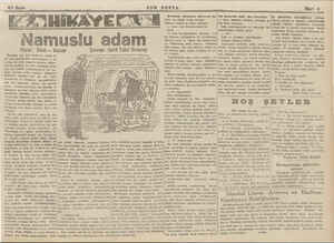    SON POSTA Mart 4 Namuslu adam Yazan: Binet — Valmer Meriâi gibi yeniulumş olan bu şiş, man, yağlı, kırmızı sep ve kalh iri