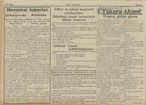    4/2 Sayfa SON POSTA a Nisan 6 Memleket haberleri $Çukurovada Adanada Soğuk ve donlar ekilmiş olan Seyhan ve Ceyhan...